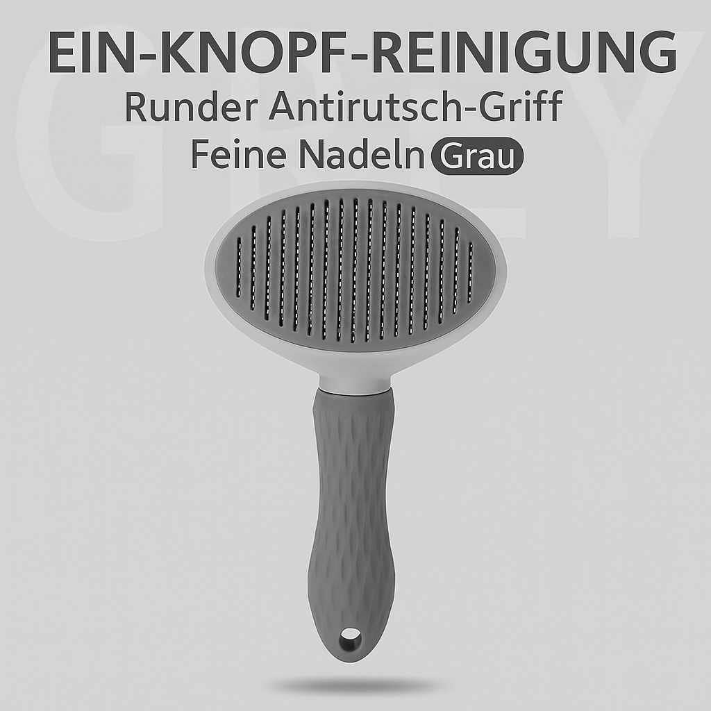 Zoolie® Haarentfernungsbürste für Hunde und Katzen - Selbstreinigend & Effizient