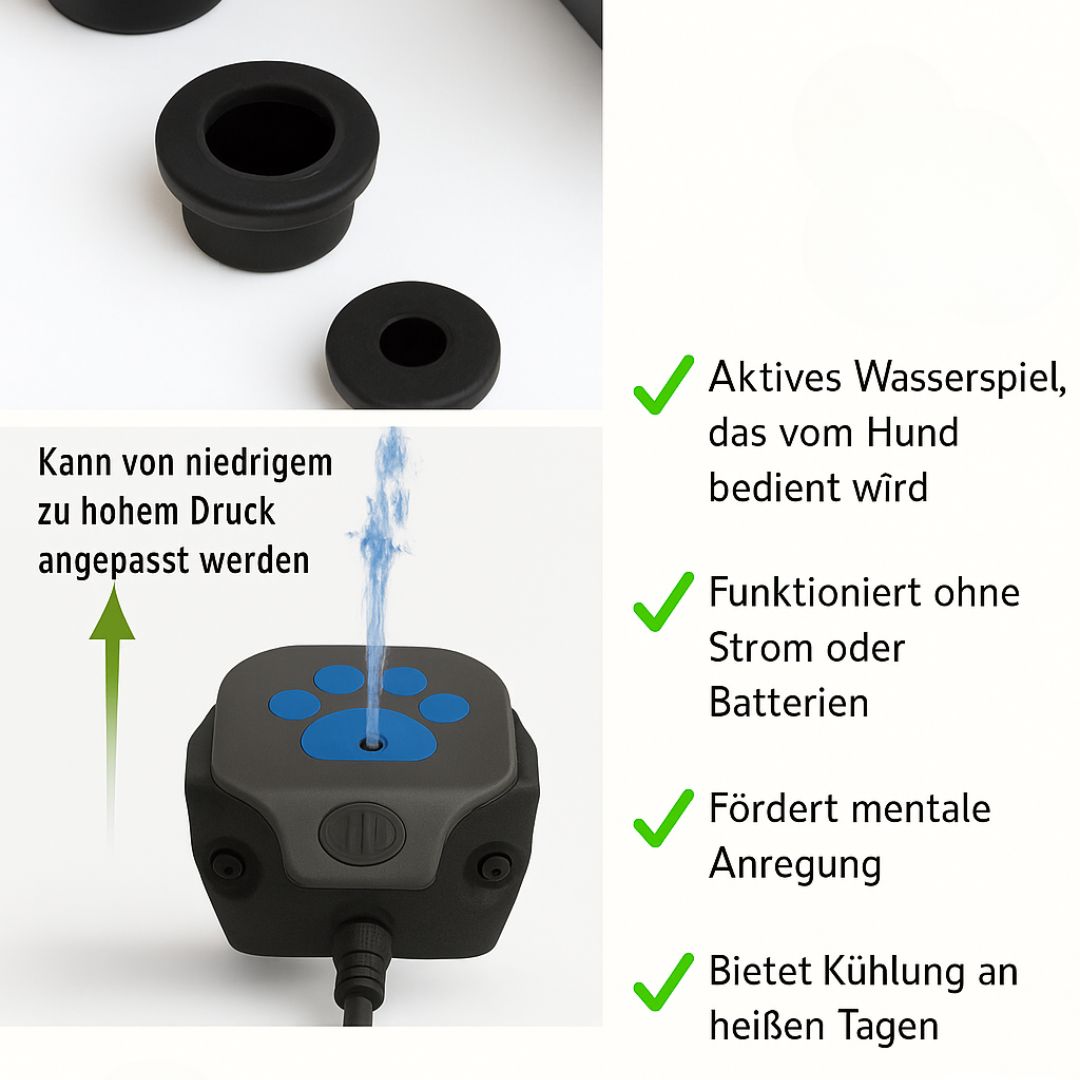 Zoolie® Interaktive Kühlende Hundespielbrunnen