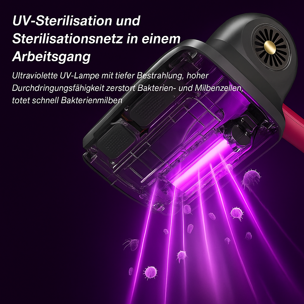 Zoolie® x DypVac™ | Mini-Smart-Staubsauger, einfacher und kleiner Staubsauger für alle Stoffe.