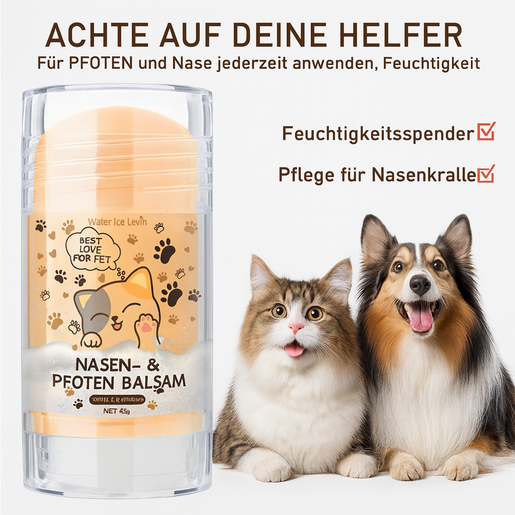 Zoolie® Balsam für Hundeschnauze und -pfoten – Pfotenschutzcreme für Hunde und Katzen