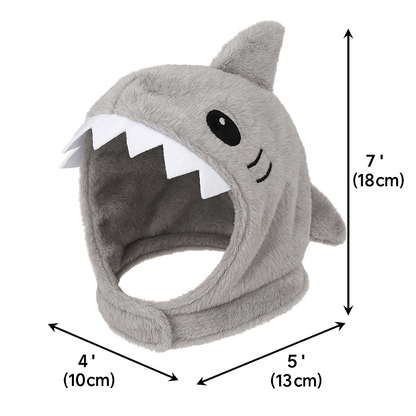 Zoolie® Haustier Hai Schal Mütze