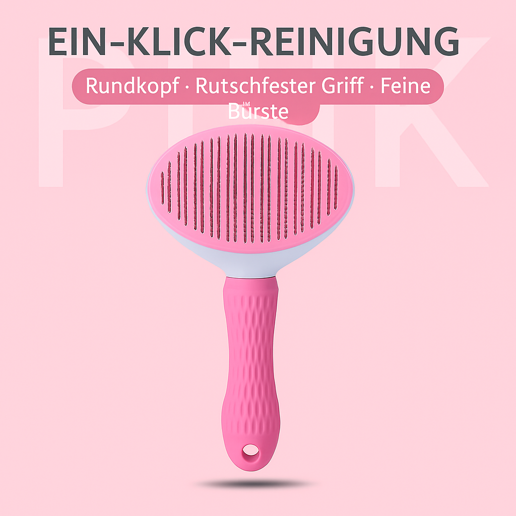 Zoolie® Haarentfernungsbürste für Hunde und Katzen - Selbstreinigend & Effizient