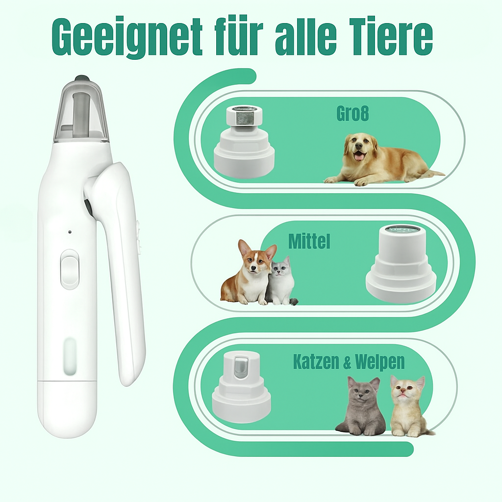 Stressfreies Krallenschneiden, garantiert