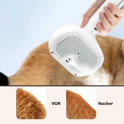 Zoolie® Steami Pro - Pflegebürste für Haustiere