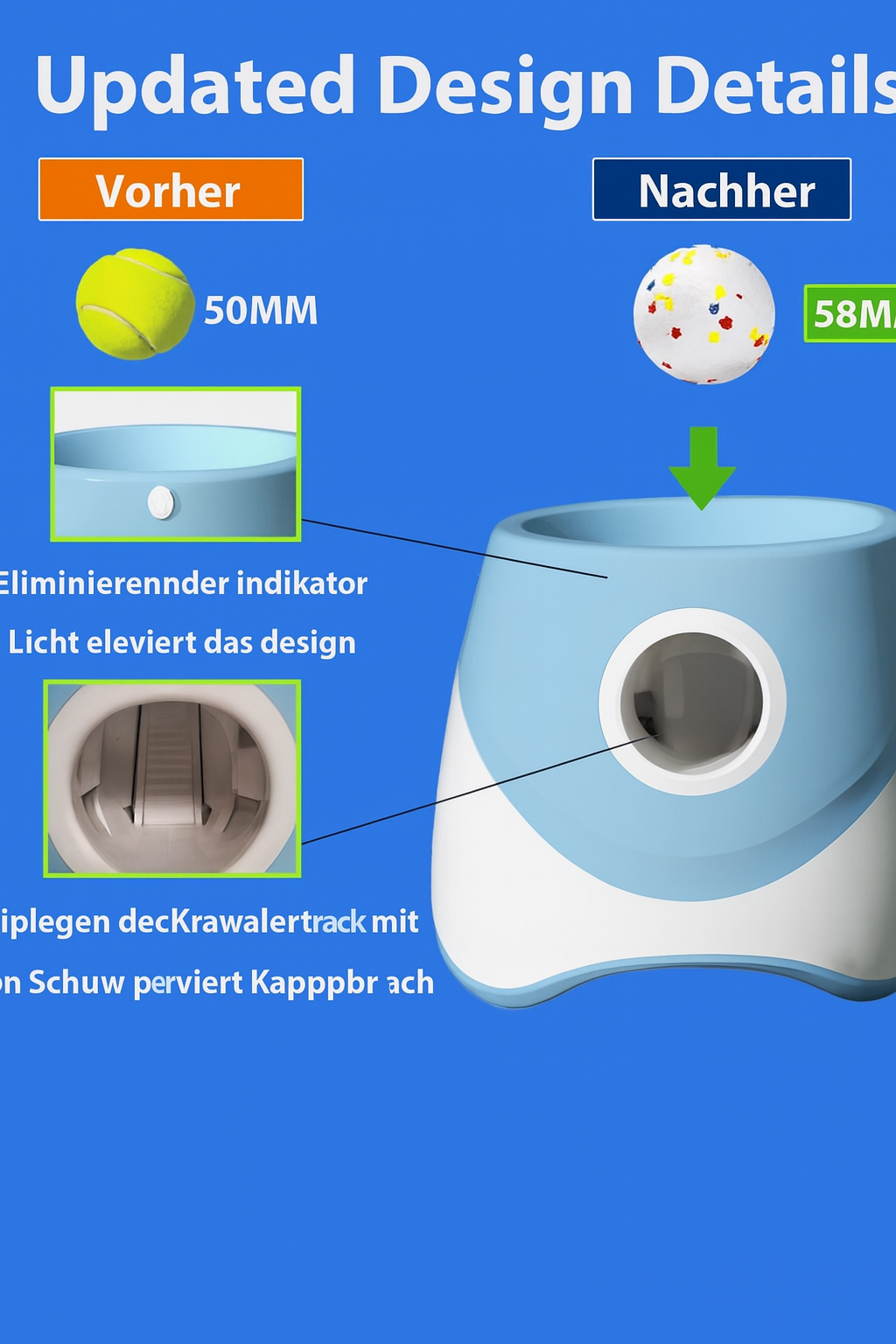 Freiraum für Freude und Spiel