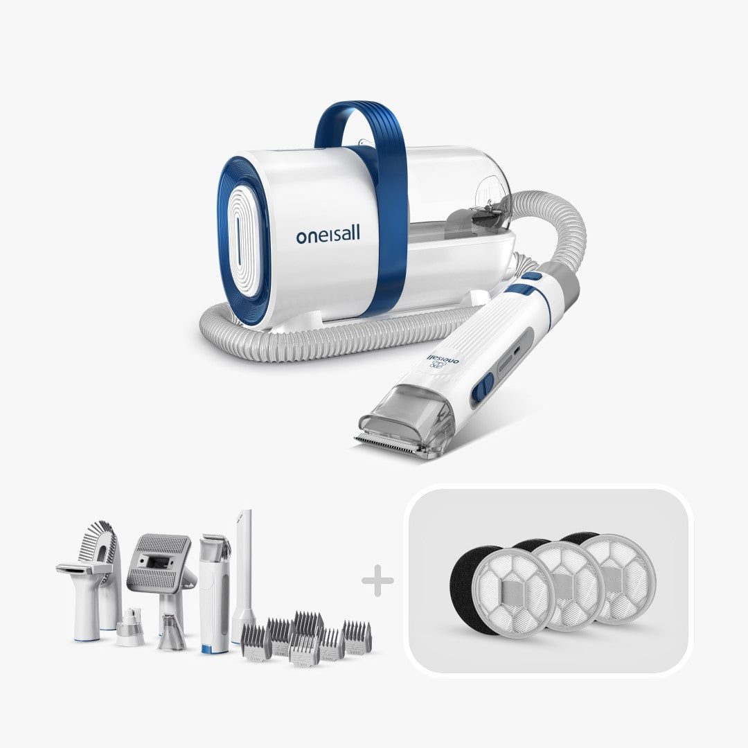 Zoolie® 7-in-1 Haustier Pflege Staubsauger Set