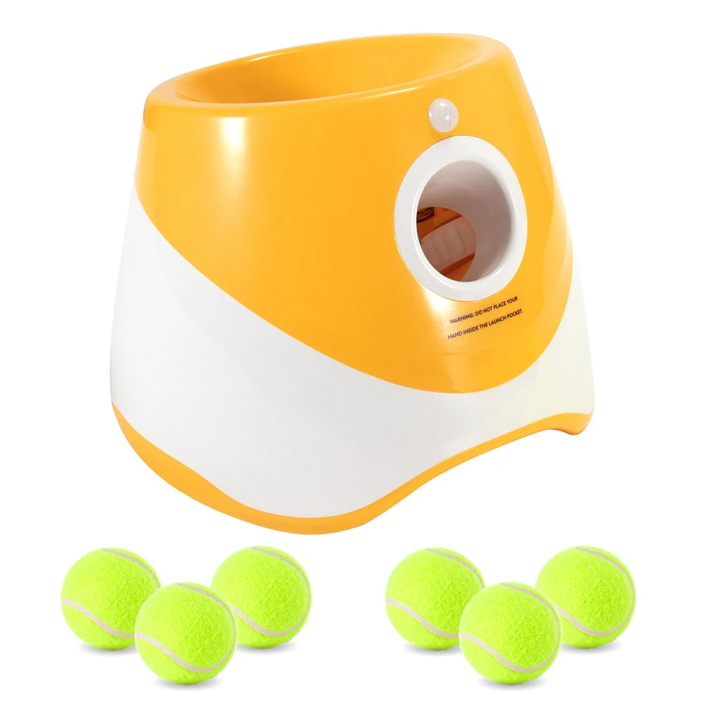 Zoolie® Automatischer Tennisballwerfer für Hunde – Interaktives Spielzeug