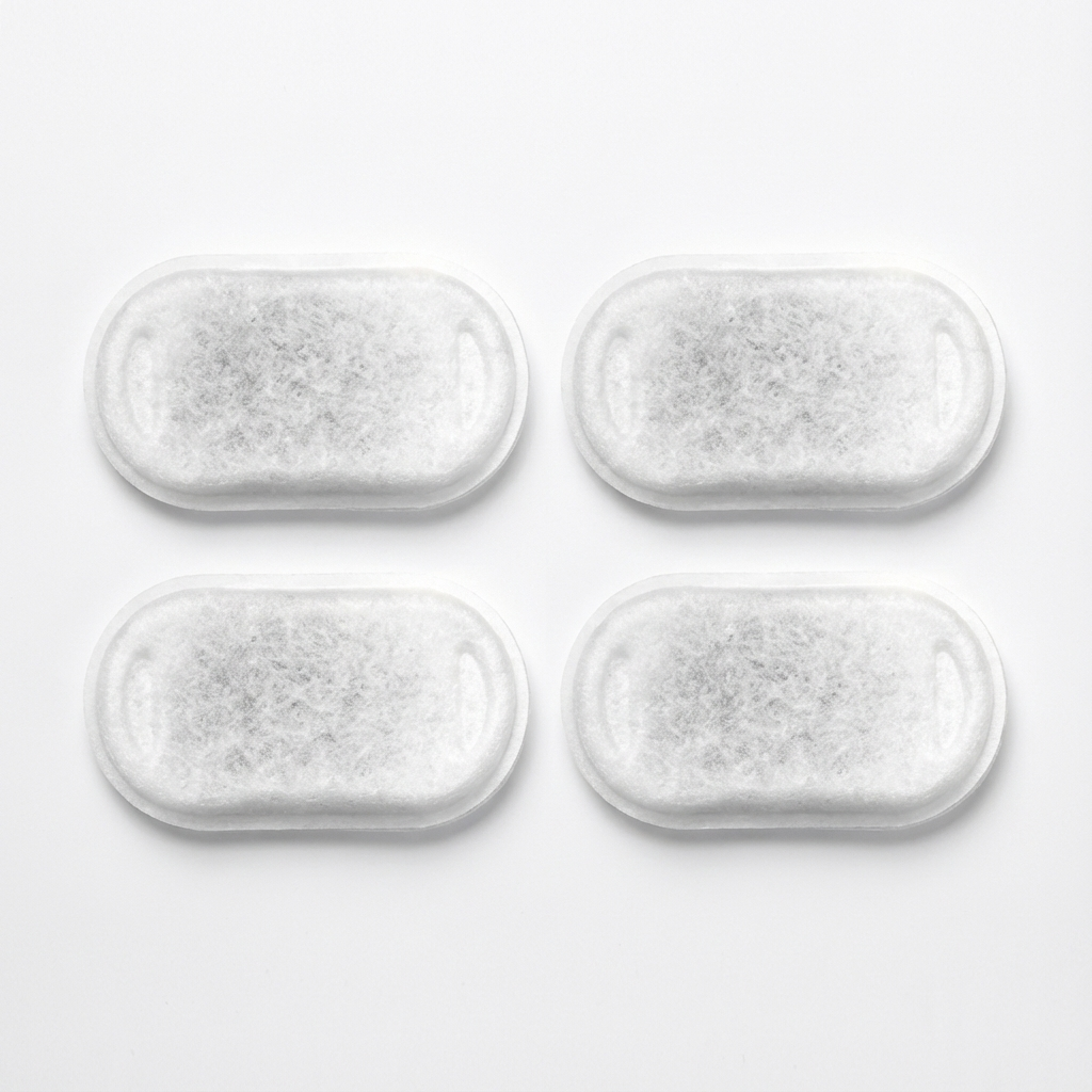 Zoolie® Automatischer Katzen-Wasserbrunnen 2,2 l aus Edelstahl, quadratisch, mit Fenster