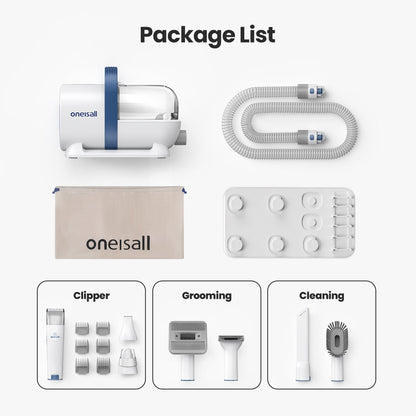 Zoolie® 7-in-1 Haustier Pflege Staubsauger Set